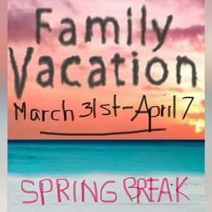 Will be closed for spring break🩷🩵
